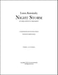Night Storm Orchestra sheet music cover
